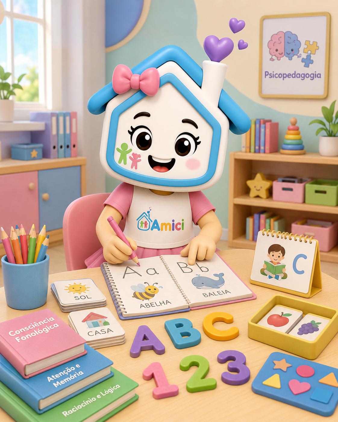 Mascote Psicopedagogia