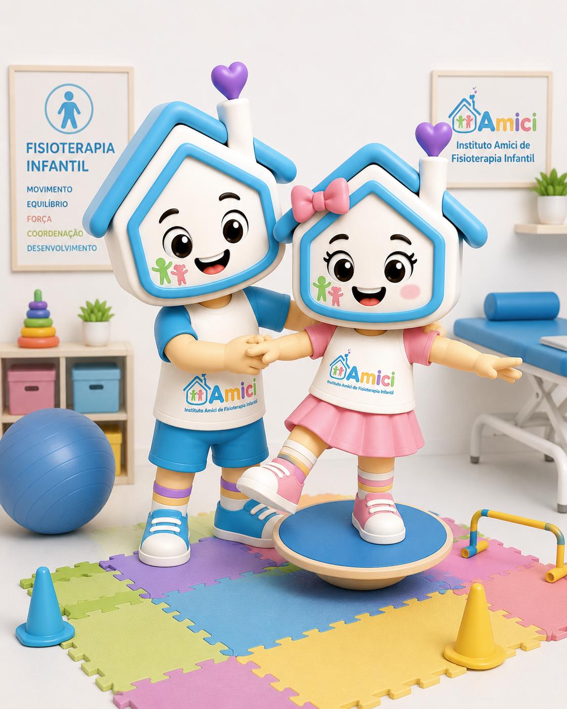 Mascote Fisioterapia